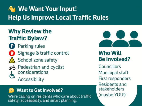 Request to Join the Traffic Bylaw Working Group