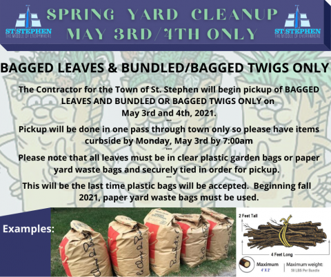 Spring 2021 Cleanup