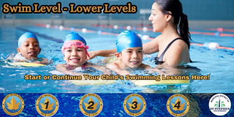 Swim Level, Lower Level Swimming Lessons