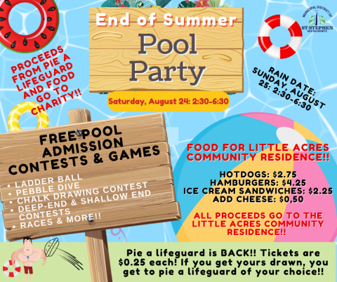 End of Summer Pool Party - 2024