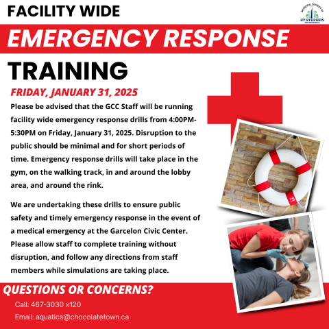 January 2025 Facility Emergency Response Drills