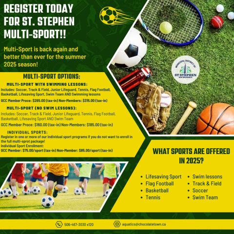 Multi-Sport Programs, Summer 2025