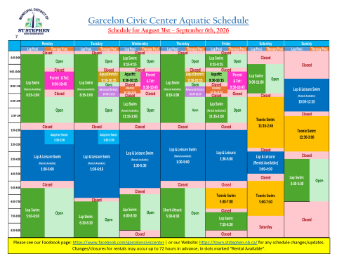 August 31 to Sept 6 revised